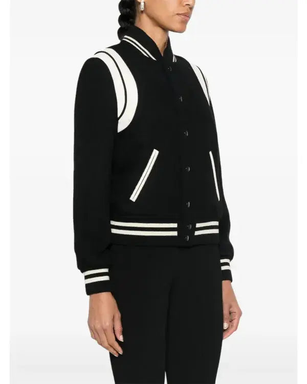 Owning Manhattan S02 Jess Taylor Black Bomber Jacket