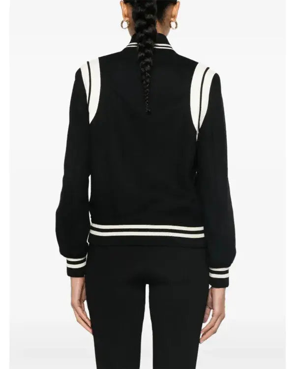 Owning Manhattan S02 Jess Taylor Black Bomber Jacket