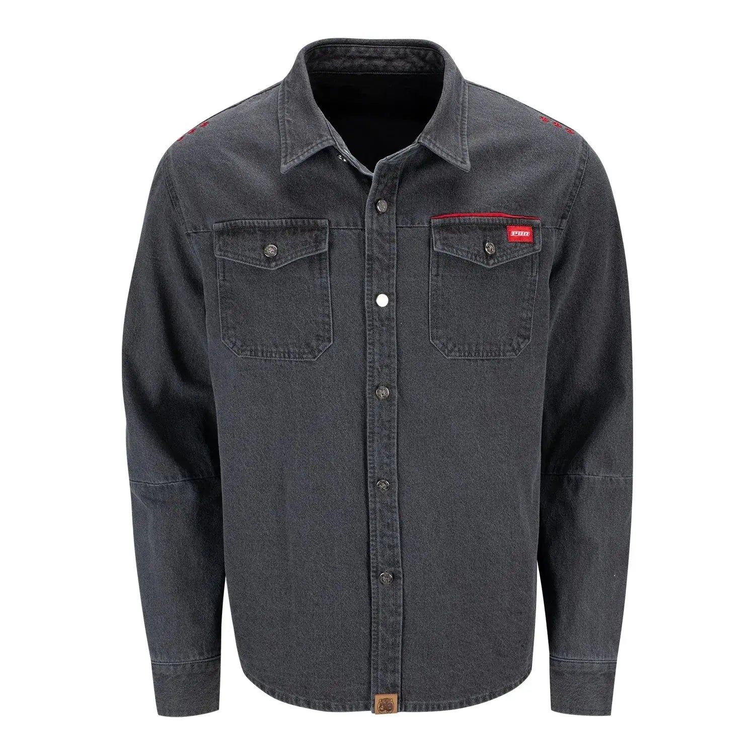 PBR Double Breast Pocket Men's Jacket - Grey