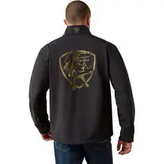 PBR x Ariat Softshell Jacket - Black