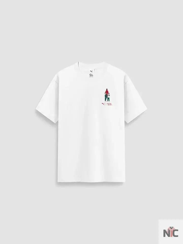PUMA x Squid Game Graphic White T-Shirt Clanton Jacket