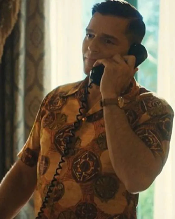 Palm Royale S02 Ricky Martin Hawaiian Shirt