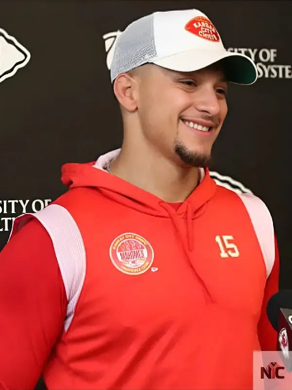 Patrick Mahomes Kansas City Chiefs Hoodie Clanton Jacket