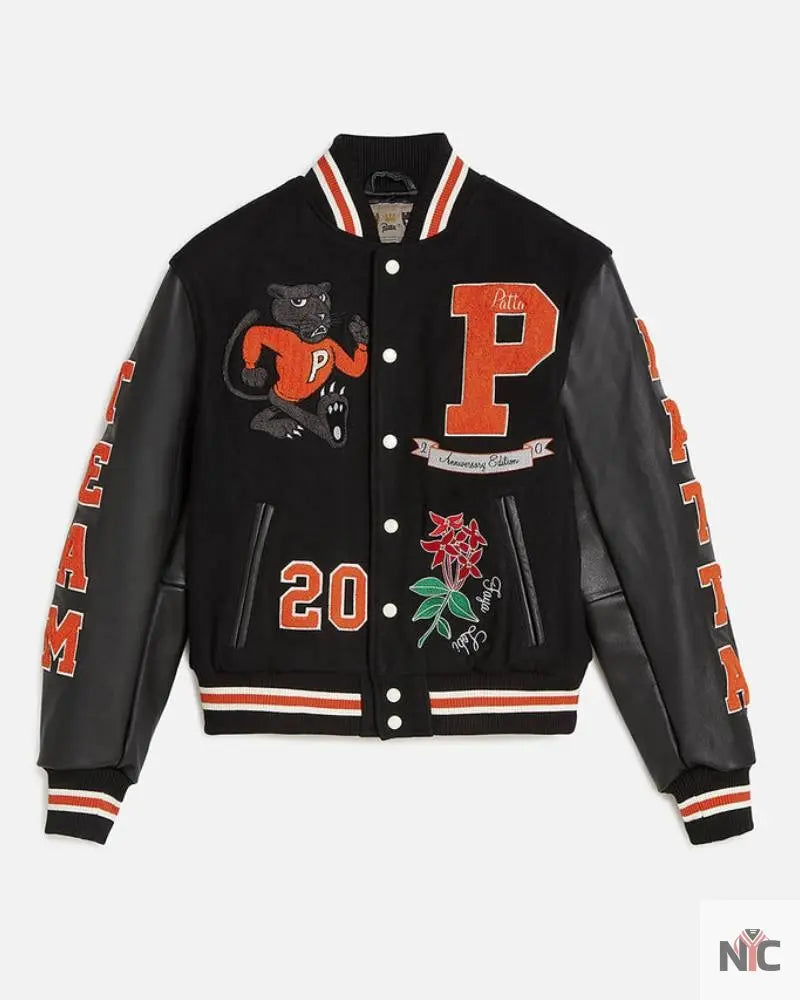 Patta 20th Anniversary Varsity Jacket Clanton Jacket