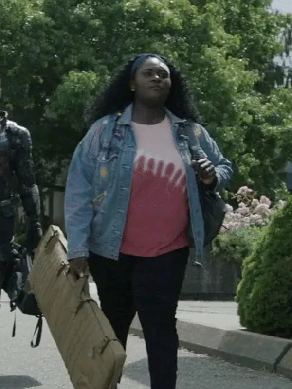 Peacemaker S02 Danielle Brooks Denim Jacket Clanton Jacket
