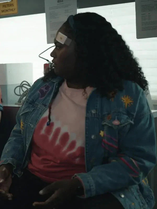 Peacemaker S02 Danielle Brooks Denim Jacket Clanton Jacket
