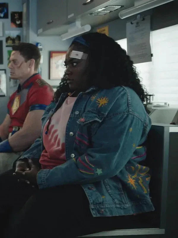 Peacemaker S02 Danielle Brooks Denim Jacket Clanton Jacket