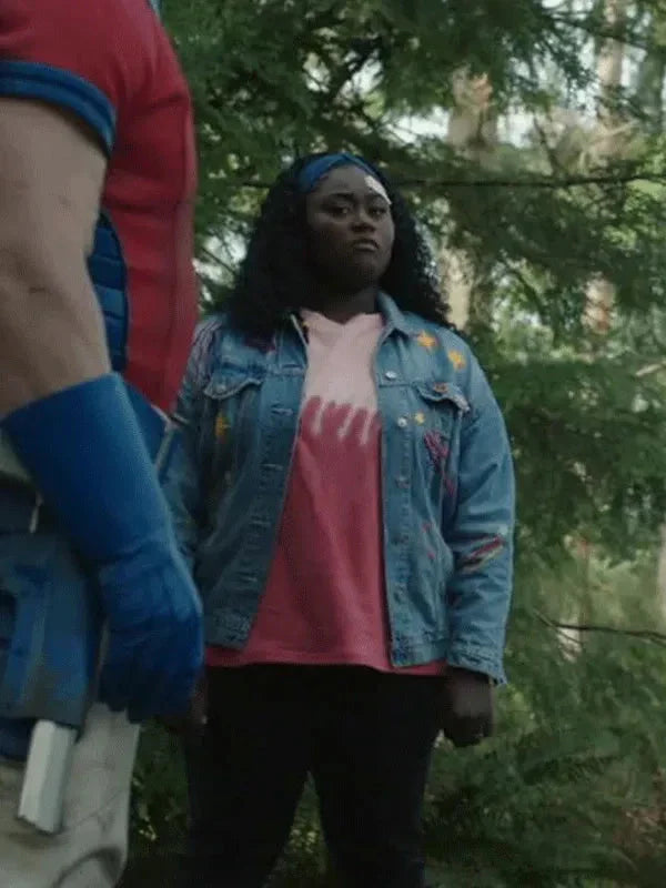 Peacemaker S02 Danielle Brooks Denim Jacket Clanton Jacket