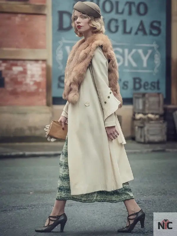 Peaky Blinders Season 6 Anya Taylor Joy Coat Clanton Jacket
