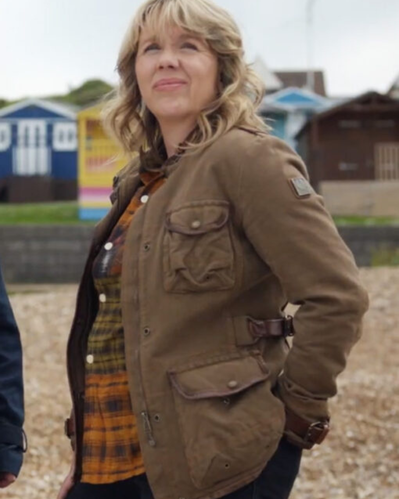 Pearl Nolan Whitstable Pearl Brown Jacket Clanton Jacket