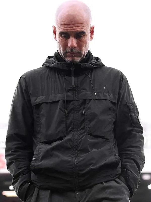 Pep Guardiola Black Jacket WorthVee