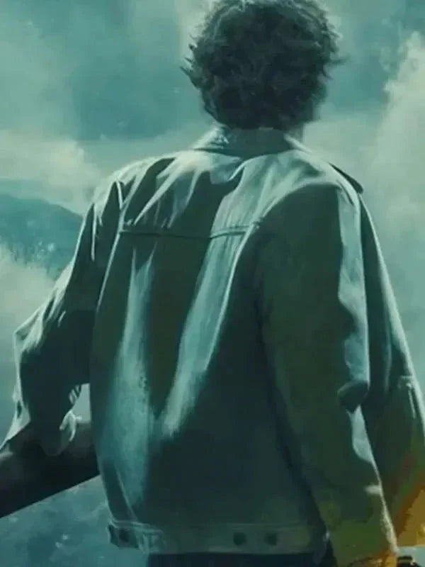Percy Jackson and the Olympians Walker Scobell Green Jacket Clanton Jacket