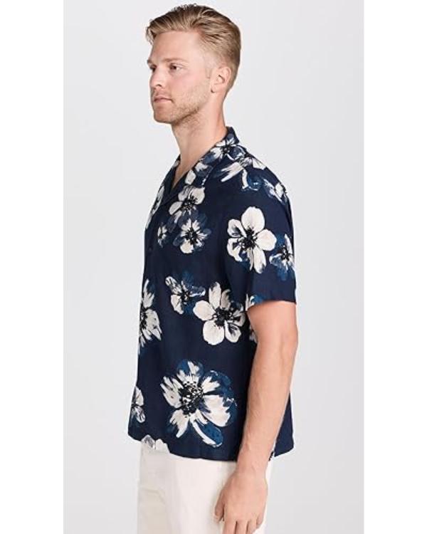 Perfect Match S03 Nick Lachey Blue Floral Shirt Clanton Jacket