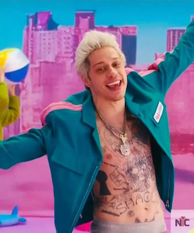 Pete Davidson SNL Barbie Jacket Clanton Jacket