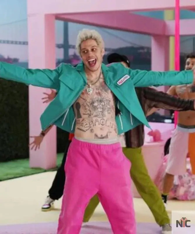 Pete Davidson SNL Barbie Jacket Clanton Jacket