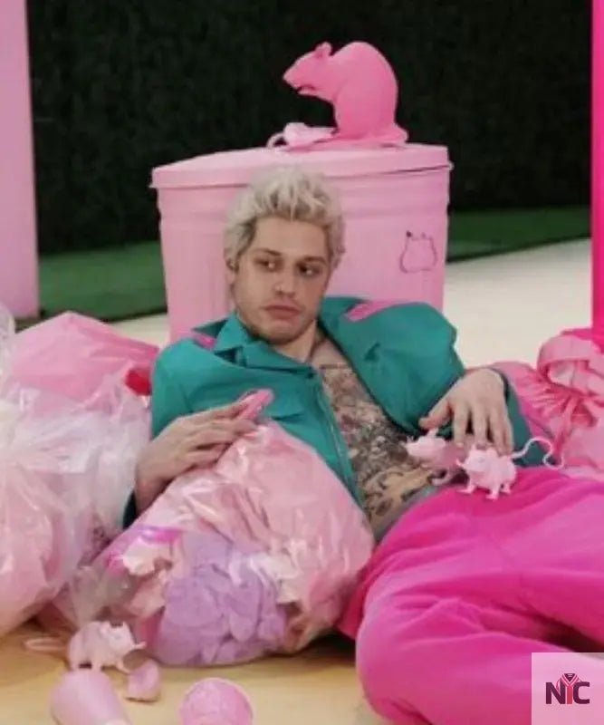 Pete Davidson SNL Barbie Jacket Clanton Jacket