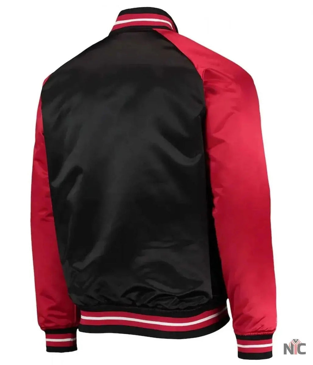 Philadelphia 76ers Hardwood Classics Satin Jacket Clanton Jacket