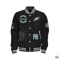 Philadelphia Eagles Super Bowl LIX Champions 2024 Winning Spirit Varsity Jacket Clanton Jacket