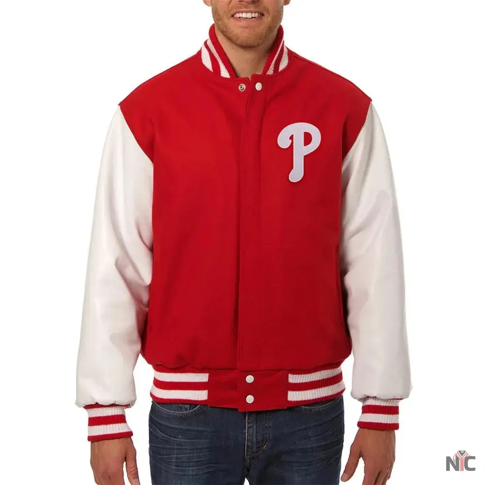 Philadelphia Phillies Letterman Jacket Clanton Jacket
