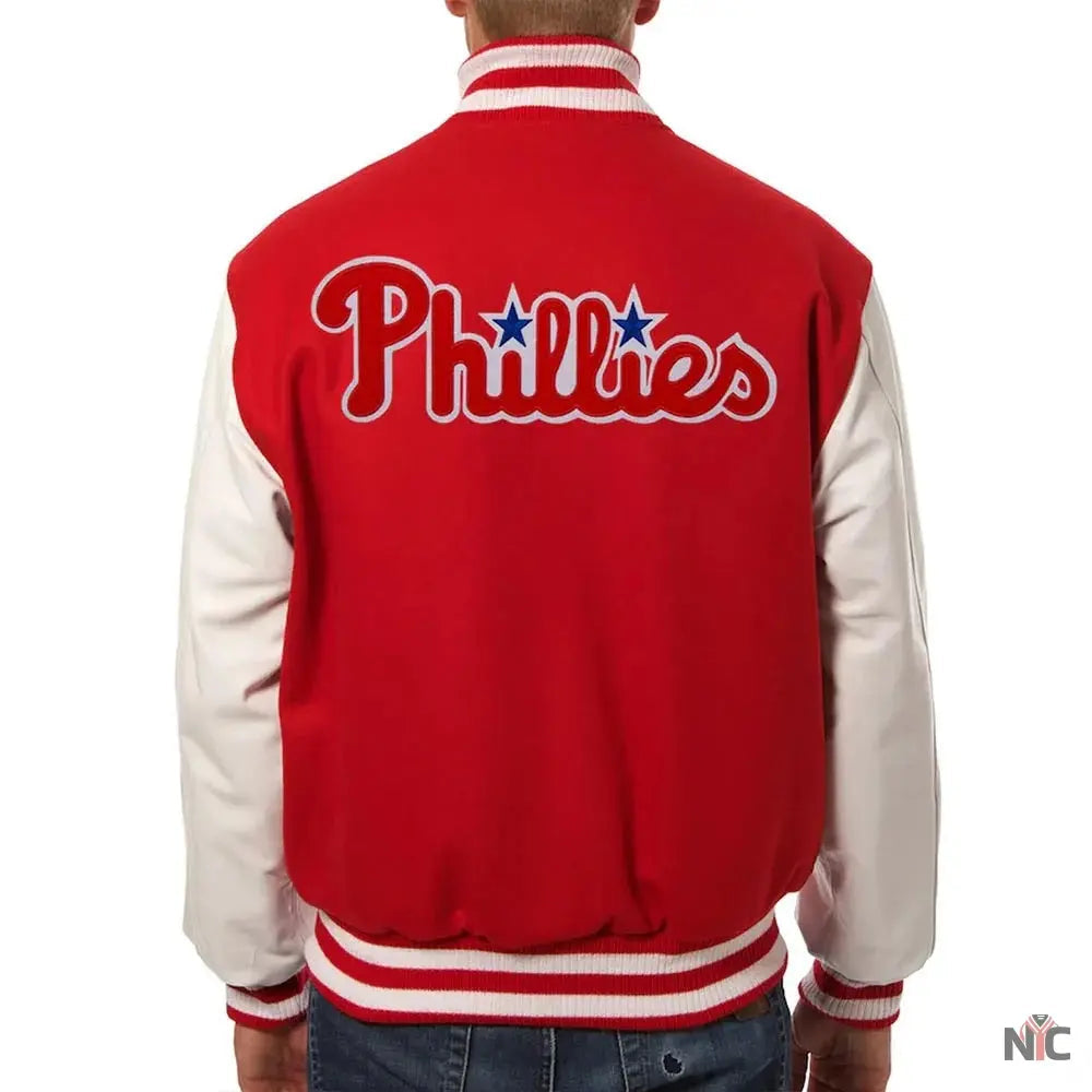 Philadelphia Phillies Letterman Jacket Clanton Jacket