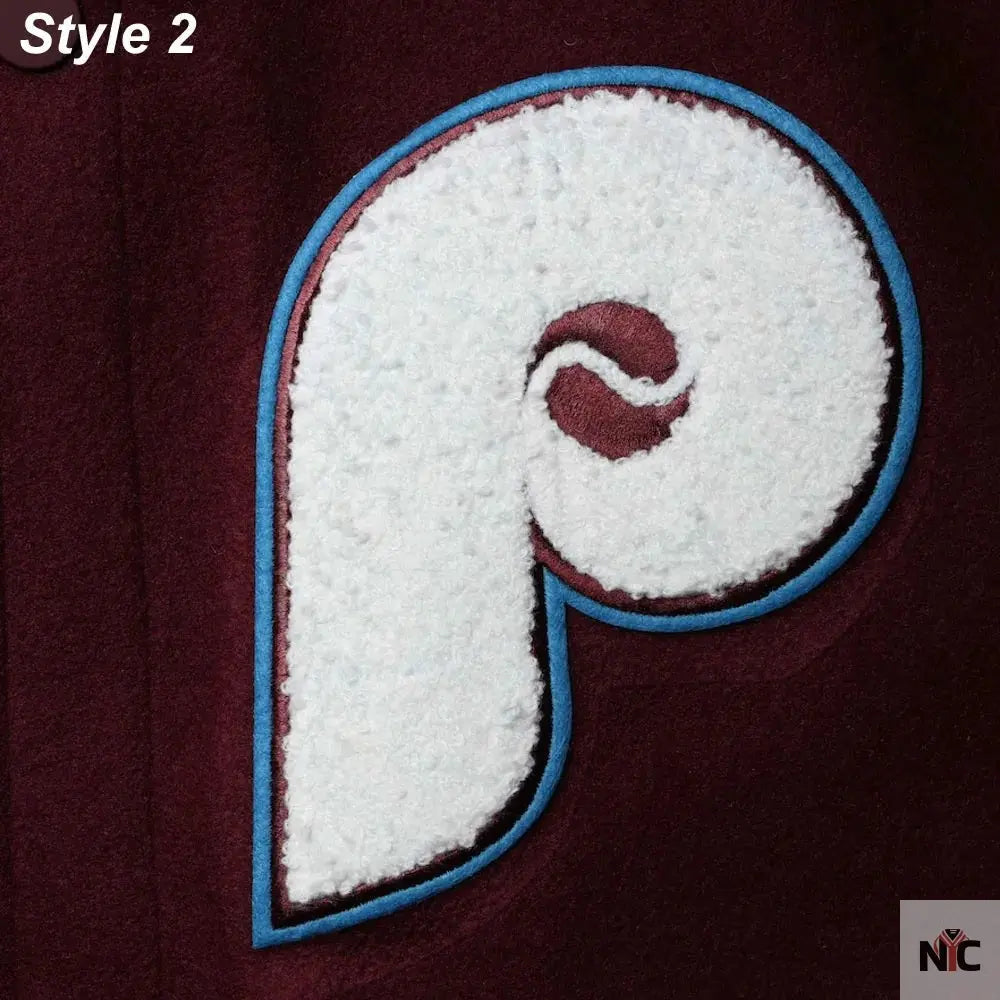 Philadelphia Phillies Letterman Varsity Jacket Clanton Jacket