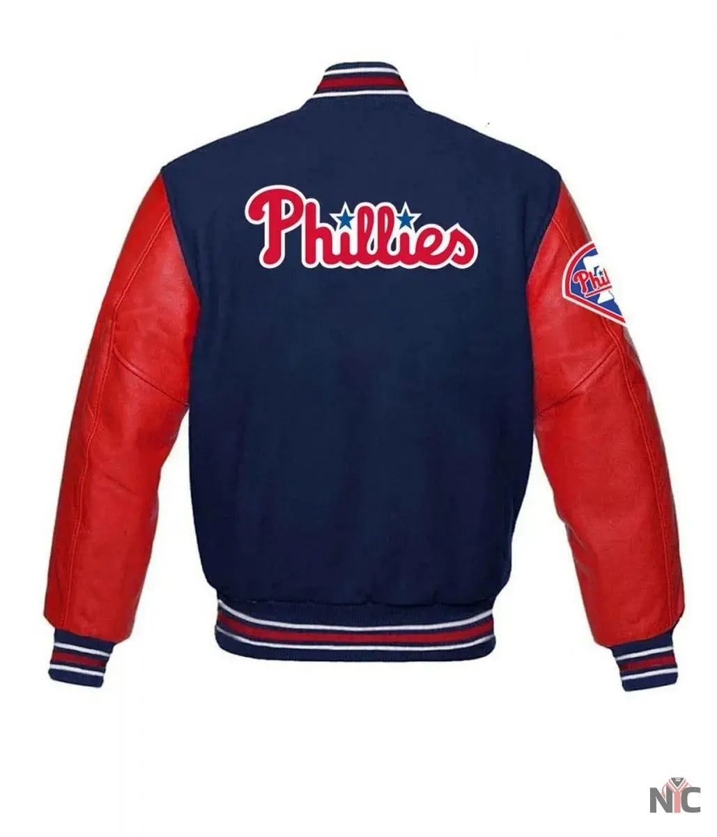 Philadelphia Phillies MLB Letterman Jacket Clanton Jacket