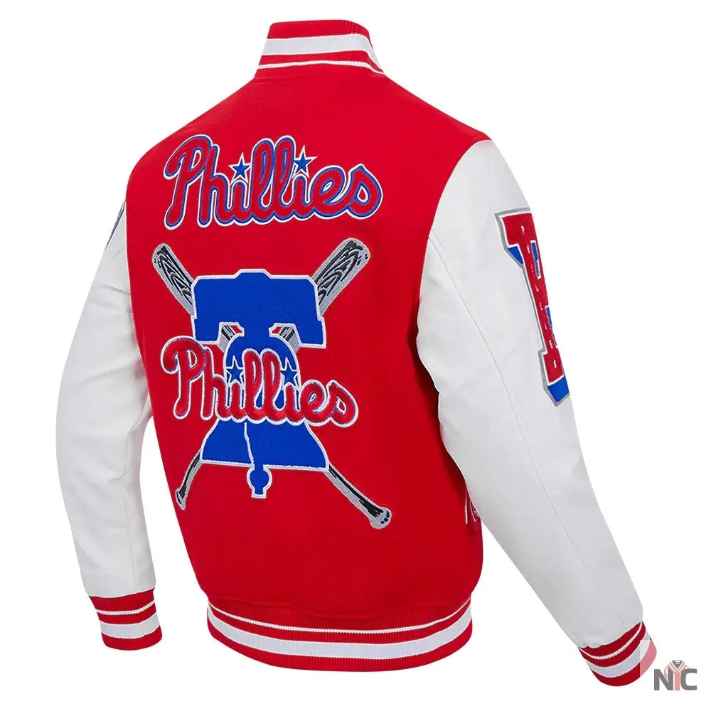 Philadelphia Phillies Mashup Varsity Jacket Clanton Jacket