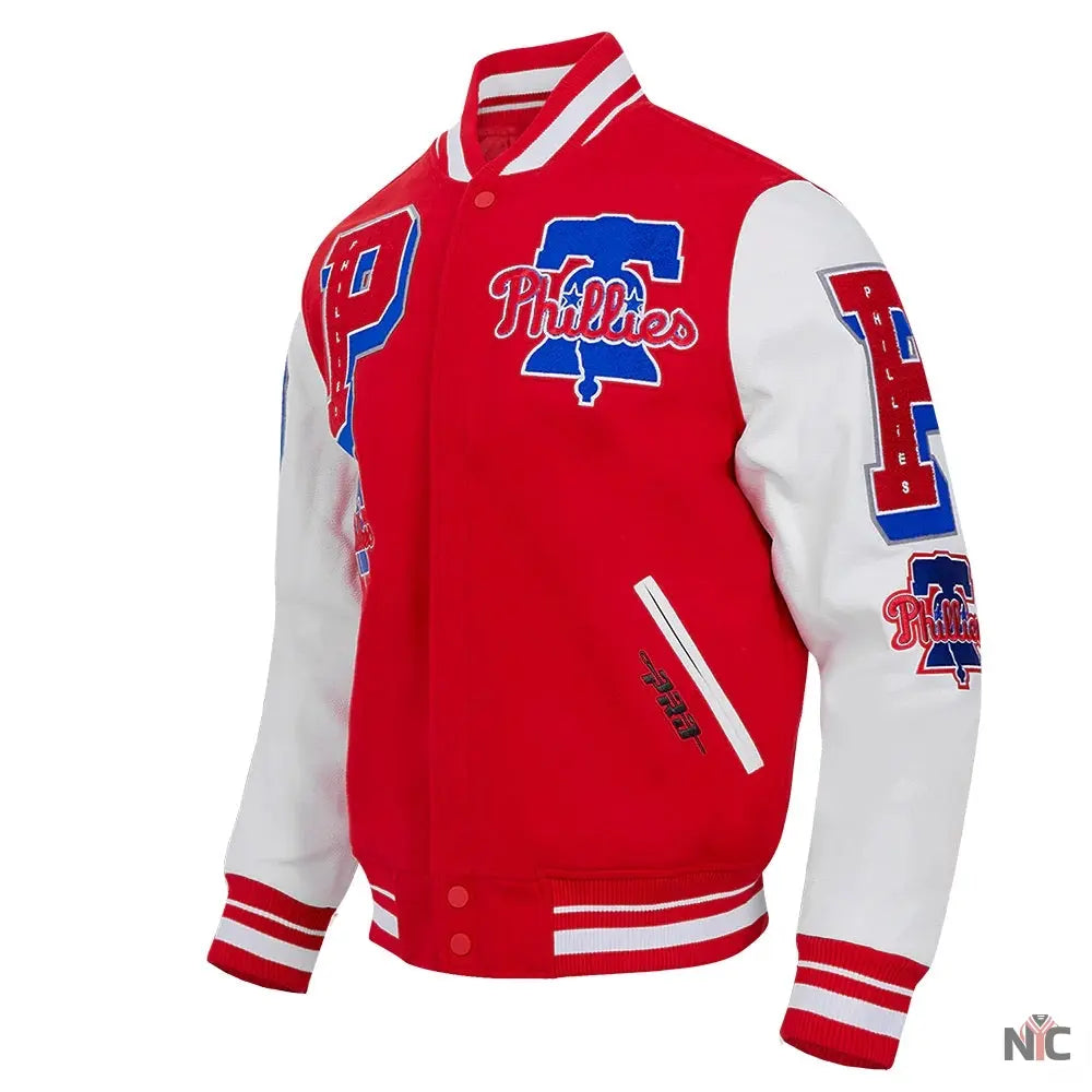 Philadelphia Phillies Mashup Varsity Jacket Clanton Jacket