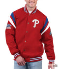 Philadelphia Phillies World Series Champions Full-Snap Jacket Clanton Jacket