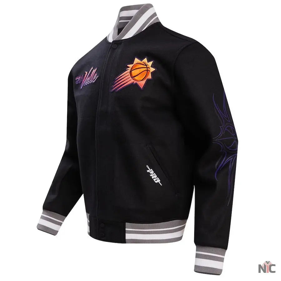 Phoenix Suns 2024 City Edition Full-Zip Varsity Jacket Clanton Jacket