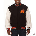 Phoenix Suns Black and White Varsity Jacket Clanton Jacket