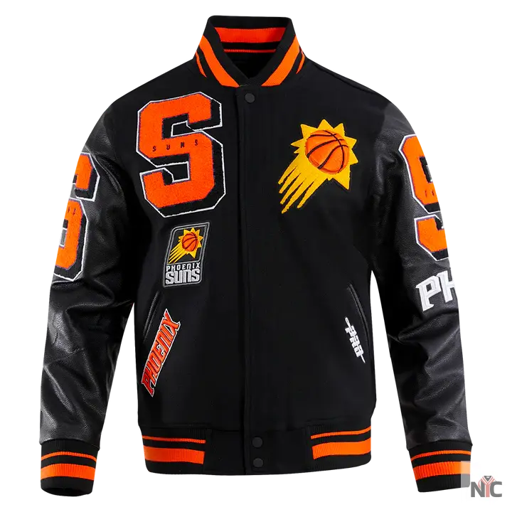 Phoenix Suns Mash Up Varsity Jacket Clanton Jacket