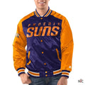 Phoenix Suns Renegade Purple And Orange Satin Jacket Clanton Jacket