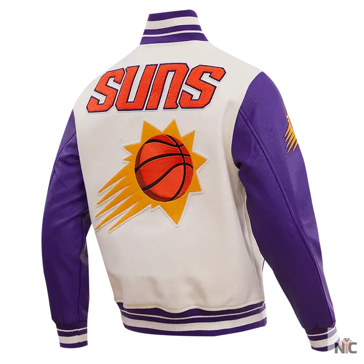 Phoenix Suns Retro Classic Rib Wool Varsity Jacket Clanton Jacket