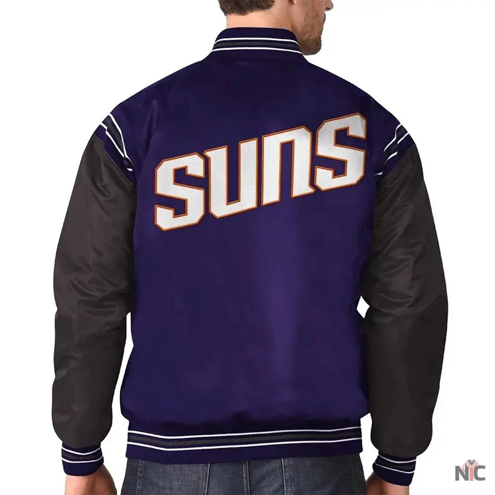 Phoenix Suns The Enforcer Varsity Satin Jacket Clanton Jacket