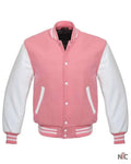 Pink Varsity Jacket Clanton Jacket