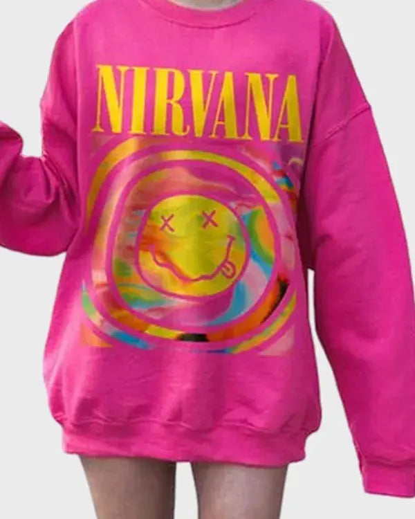 Pink Nirvana Sweatshirt