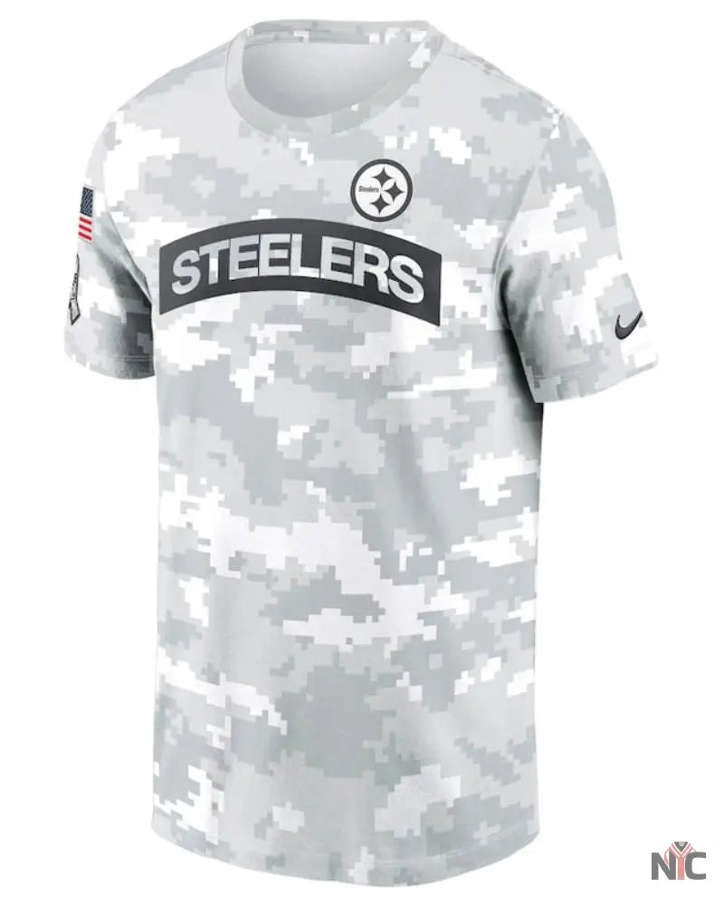 Pittsburgh Steelers Salute To Service Camo 2024 T-Shirt Clanton Jacket