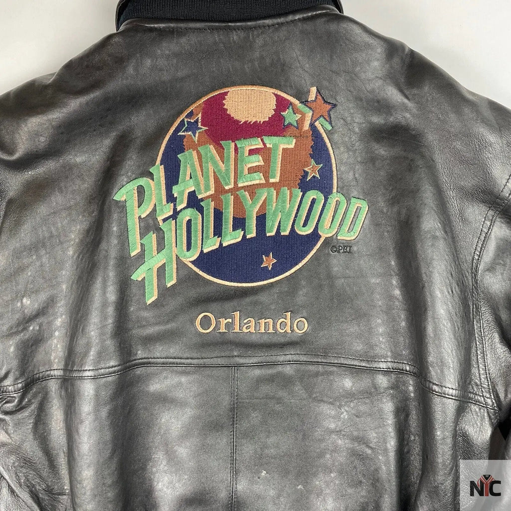 Planet Hollywood Orlando Leather Jacket Clanton Jacket