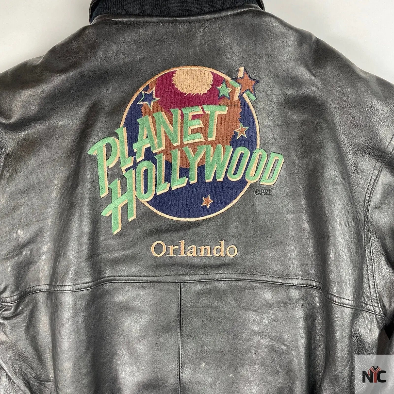 Planet Hollywood Orlando Leather Jacket Clanton Jacket