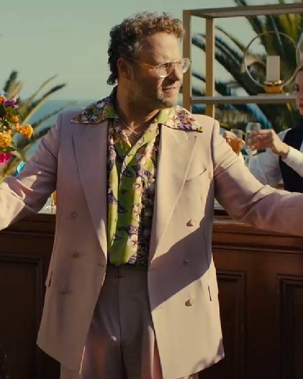 Platonic Seth Rogen Beige Blazer Clanton Jacket