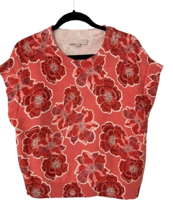 Platonic Rachel Rosenbloom Crop Floral Top Clanton Jacket