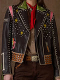 Women Rodeo Long Tall Texan Suede Jacket Clanton Jacket