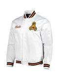MLS San Jose Earthquakes Satin Varsity Jacket Clanton Jacket