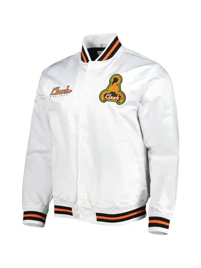 MLS San Jose Earthquakes Satin Varsity Jacket Clanton Jacket