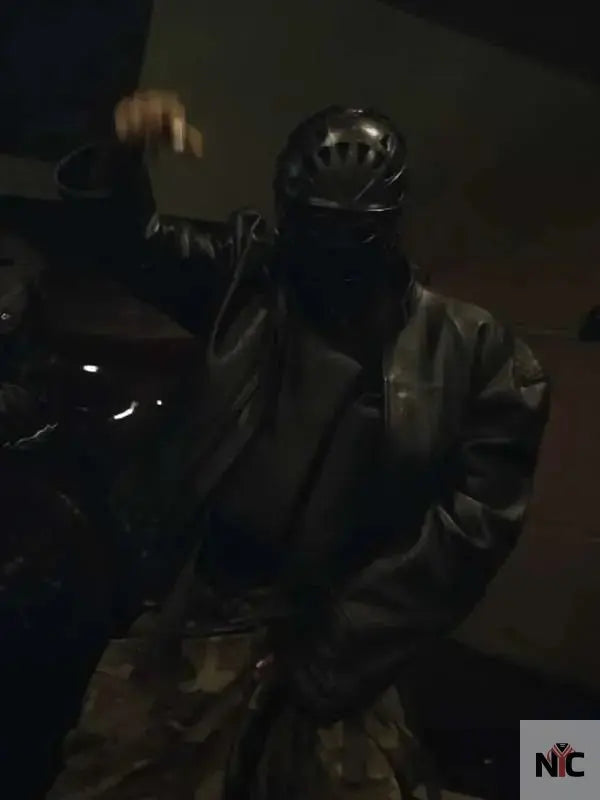 Playboi Carti Type Shit 2024 Black Leather Jacket Clanton Jacket