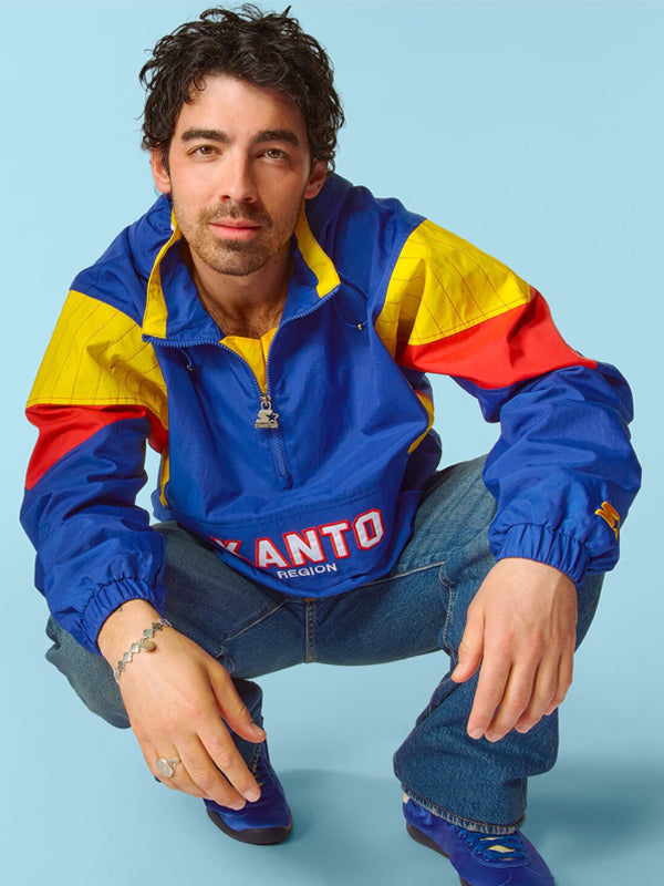 Pok��mon Starter Kanto Pullover Jacket Blue WorthVee