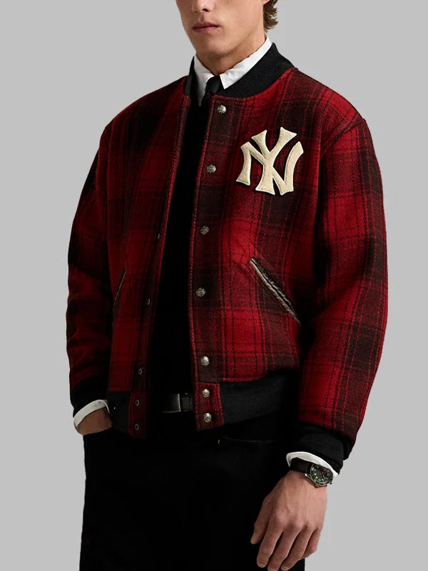 Polo Ralph Lauren Yankees Plaid Jacket