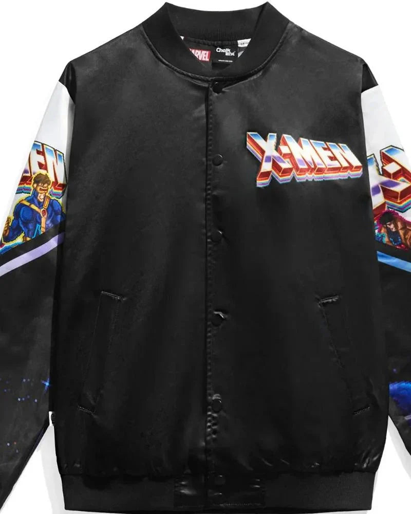 X-Men Video Game Fanimation Satin Jacket Clanton Jacket