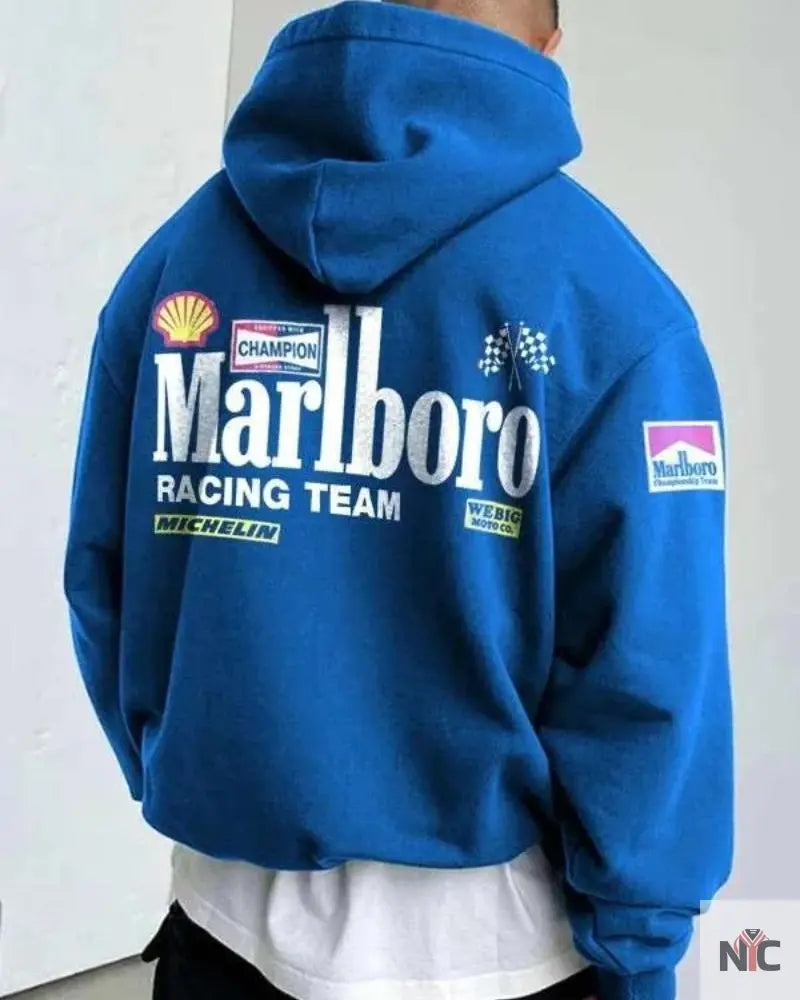 Pullover Marlboro Racing Hoodie Clanton Jacket